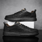 Tênis Masculino em Couro Tecnológico: Conforto e Estilo Diário