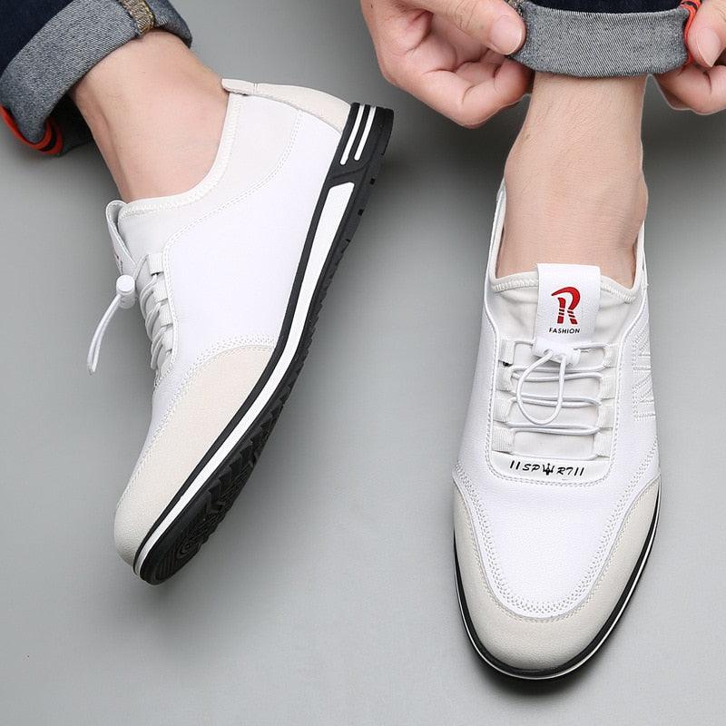 Sapatênis Masculino em Couro Genuíno: Elegância e Conforto Moderno