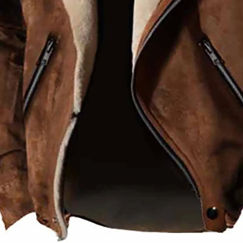 Jaqueta Masculina de Inverno em Tecido com Dupla Camada Térmica