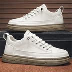 Tênis Masculino Casual em Couro Tecnológico - Estilo e Conforto