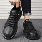 Tênis Masculino Casual em Couro Tecnológico - Estilo e Conforto