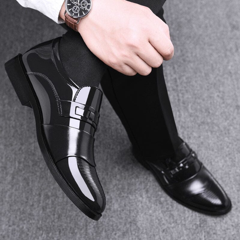Sapato Social Masculino em Couro Genuíno com Conforto Premium