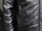 Jaqueta Masculina de Couro Tecnológico com Forro Confortável