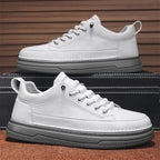 Tênis Masculino Casual em Couro Tecnológico - Estilo e Conforto