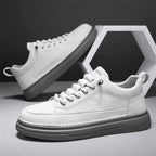 Tênis Masculino Casual em Couro Tecnológico - Estilo e Conforto