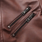 Jaqueta Masculina em Couro Premium: Estilo Clássico e Resistência