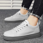 Tênis Masculino Casual em Couro Tecnológico - Estilo e Conforto