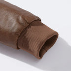 Jaqueta Masculina em Couro Tecnológico com Forro de Algodão