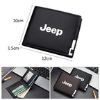 Carteira Masculina Jeep Couro PU Compacta com Porta-Cartões e Porta CNH