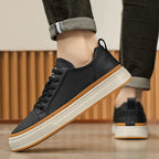 Tênis Masculino em Couro Tecnológico - Conforto e Estilo Diário