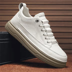 Tênis Masculino Casual em Couro Tecnológico - Estilo e Conforto
