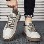 Tênis Masculino em Couro Tecnológico - Conforto e Estilo Premium