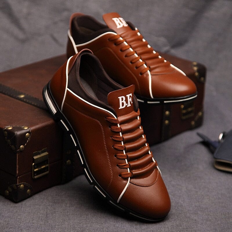 Sapato Masculino em Couro Genuíno: Estilo Elegante e Conforto
