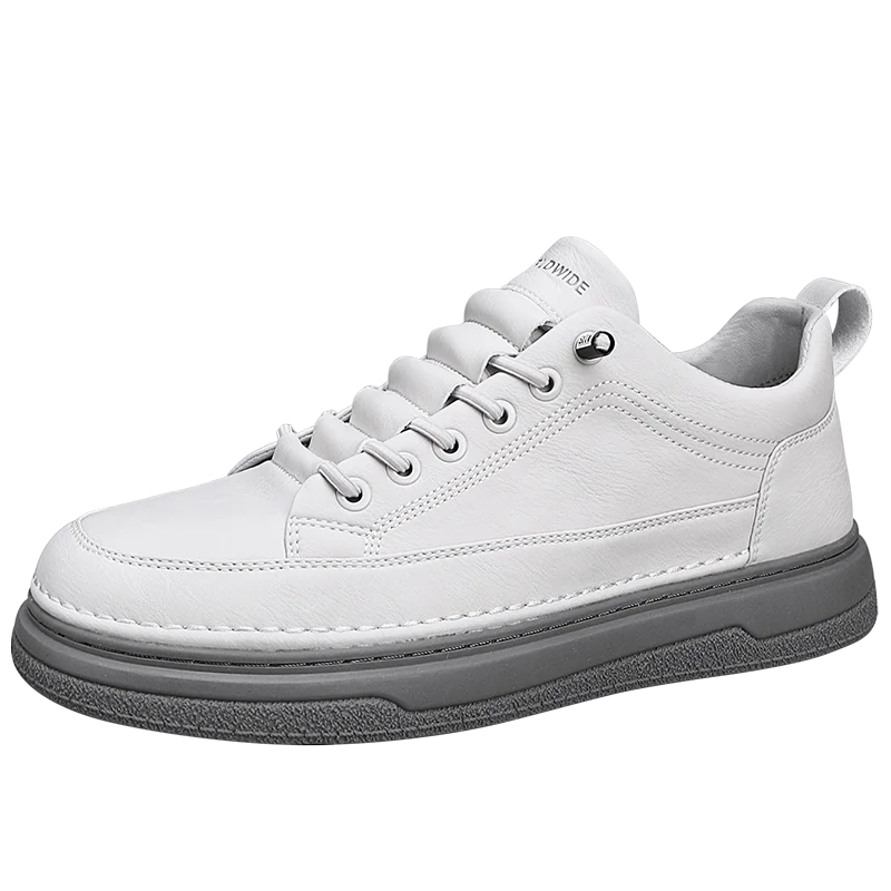 Tênis Masculino Casual em Couro Tecnológico - Estilo e Conforto