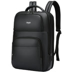 Mochila para Notebook Masculina Jeep Buluo JP606 Preta com Porta USB e Compartimentos