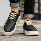 Sapatênis Masculino em Couro Tecnológico - Conforto e Estilo Casual