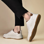 Tênis Masculino em Couro Tecnológico - Conforto e Estilo Durável