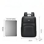 Mochila para Notebook Masculina Jeep Buluo JP606 Preta com Porta USB e Compartimentos