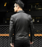 Jaqueta de Couro Masculina Europe Premium - Estilo e Conforto Inverno