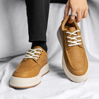 Sapatênis Masculino em Couro Tecnológico - Conforto e Estilo Casual