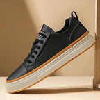 Tênis Masculino em Couro Tecnológico - Conforto e Estilo Diário