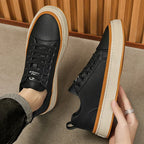 Tênis Masculino em Couro Tecnológico - Conforto e Estilo Diário
