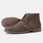 Bota Masculina em Couro Tecnológico - Elegância e Resistência