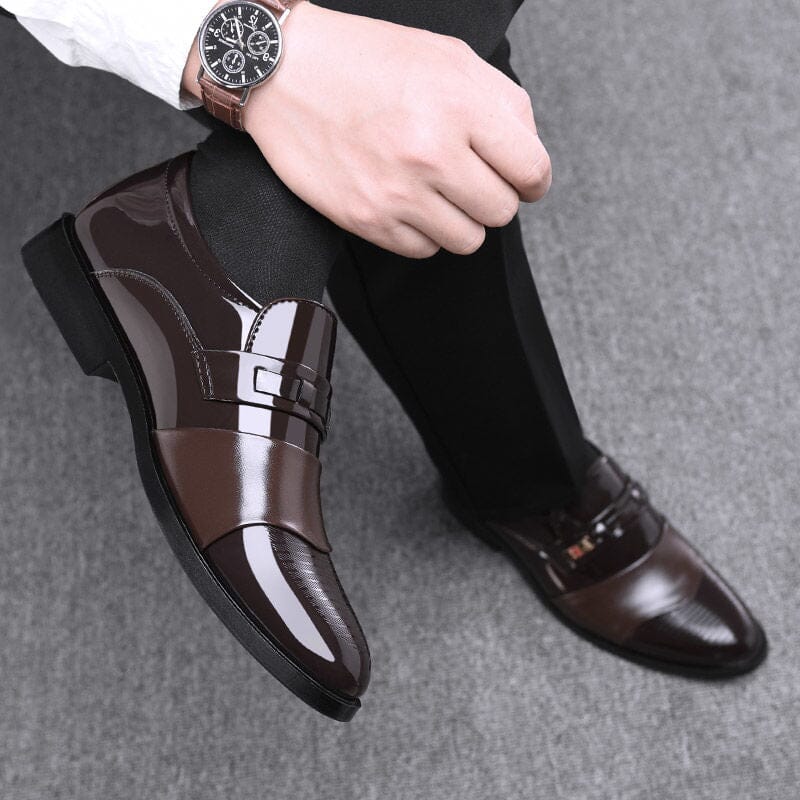 Sapato Social Masculino em Couro Genuíno com Conforto Premium