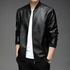 Jaqueta Masculina Slim em Couro Tecnológico - Estilo e Conforto