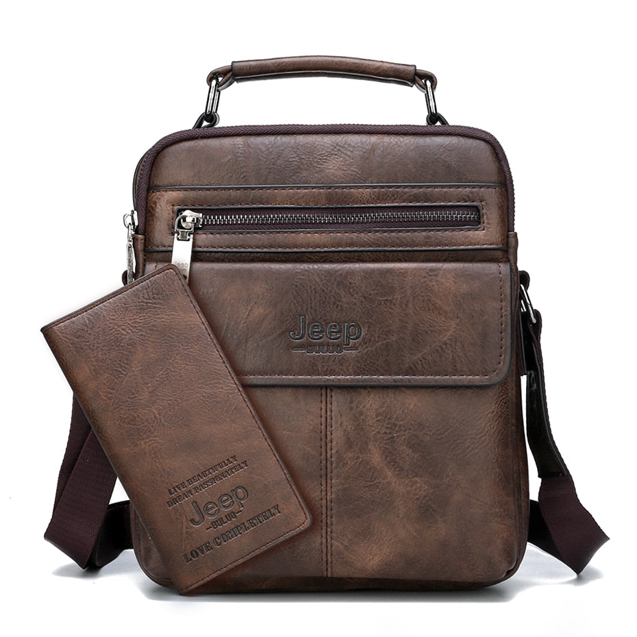 bolsa transversal masculina marrom café