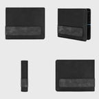 Carteira Masculina Couro Bifold Rocky Slim com Proteção RFID