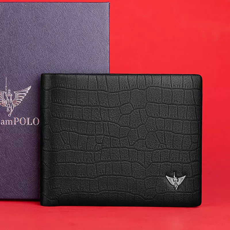 Carteira Masculina Kaleb em Couro Legítimo: Elegância e Praticidade