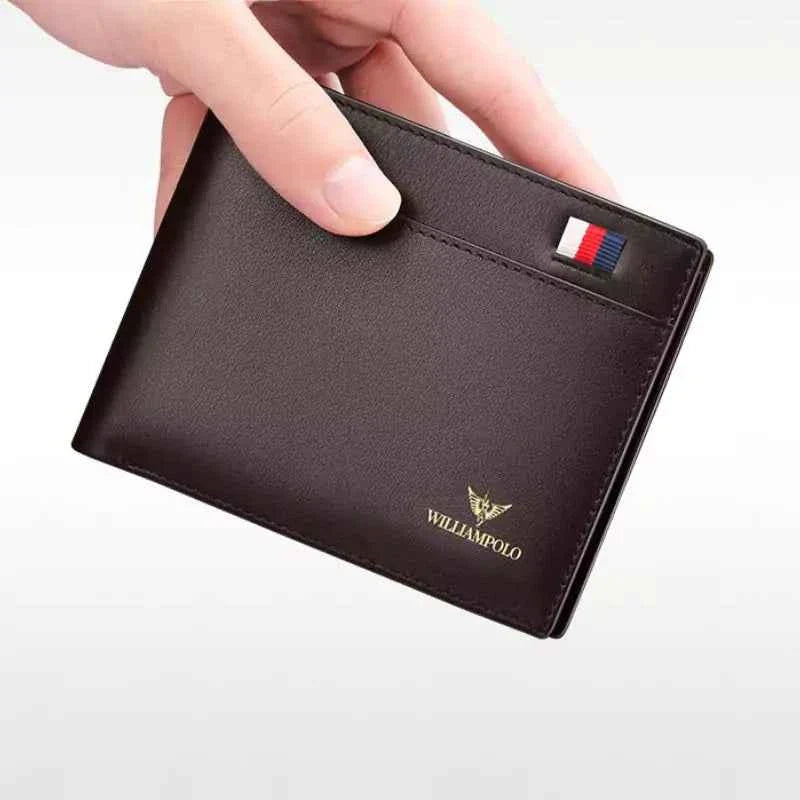 Carteira William Polo Couro Legítimo com Design Sofisticado