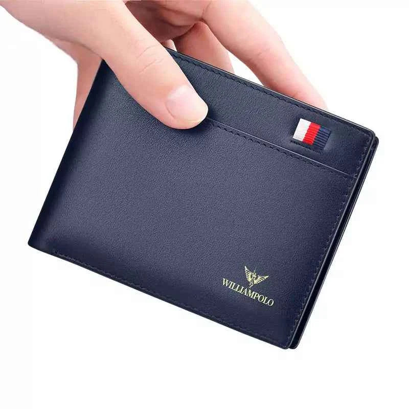 Carteira William Polo Couro Legítimo com Design Sofisticado