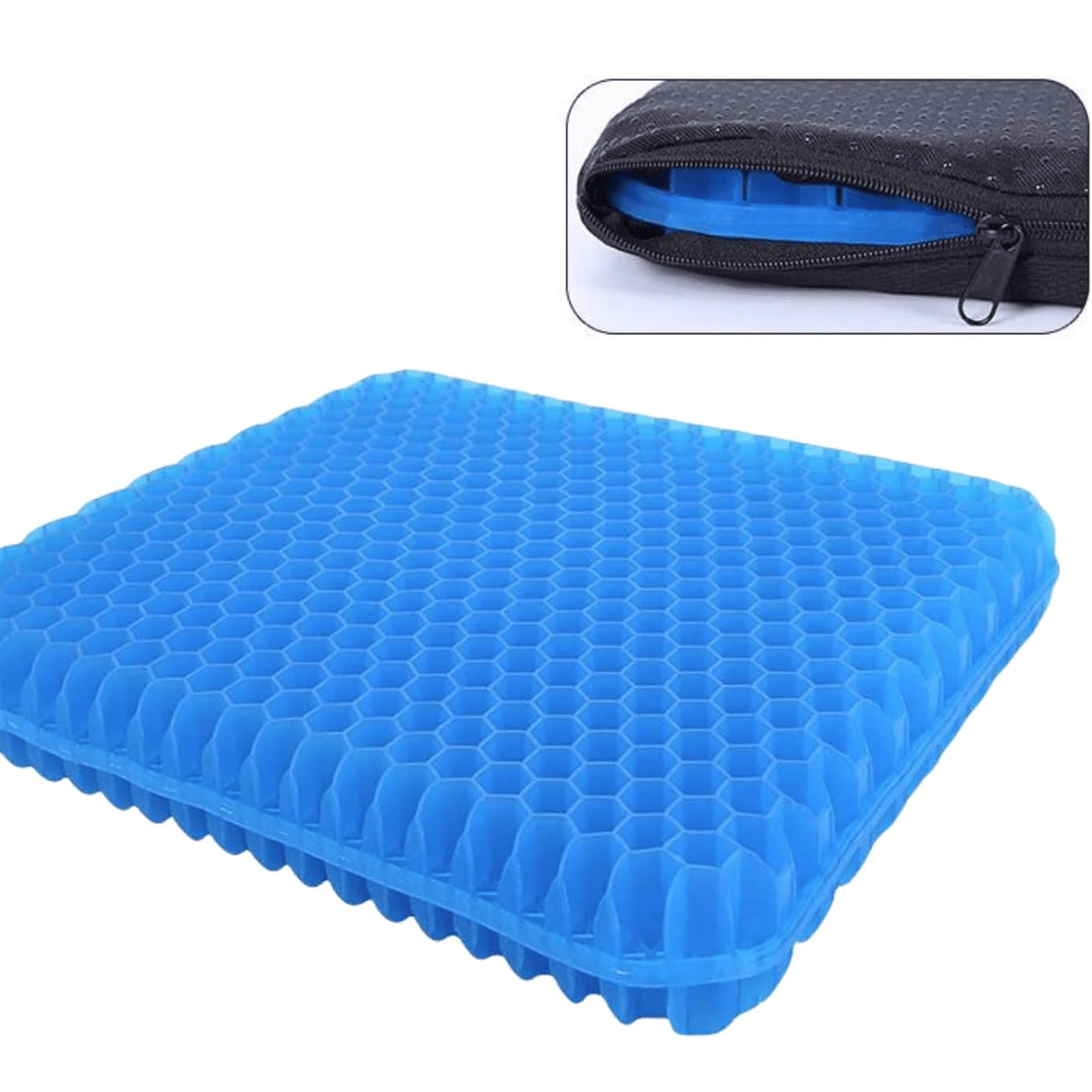 Almofada de Assento em Gel com Resfriamento e Suporte Ergonômico