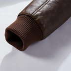 Jaqueta Masculina de Couro Genuíno MotorJack Premium - Estilo e Durabilidade