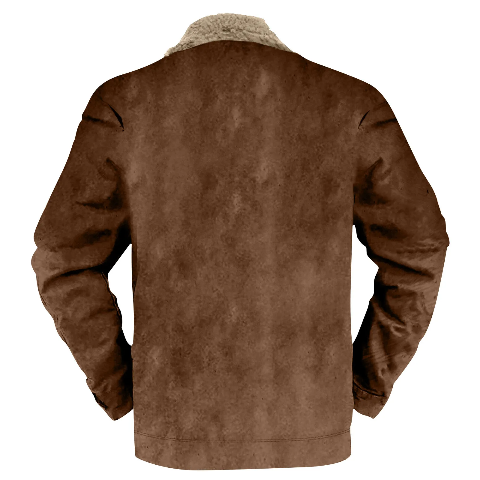 Jaqueta Masculina de Inverno em Tecido com Dupla Camada Térmica