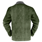 Jaqueta Masculina de Inverno em Tecido com Dupla Camada Térmica