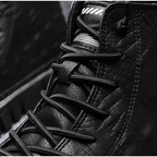 Bota Masculina em Couro Tecnológico Impermeável e Resistente