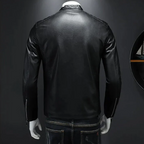 Jaqueta Masculina em Couro Tecnológico: Estilo e Proteção Inverno