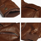 Jaqueta Masculina em Couro Tecnológico - Elegância e Conforto