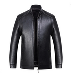Jaqueta Masculina em Couro Tecnológico - Elegância e Conforto