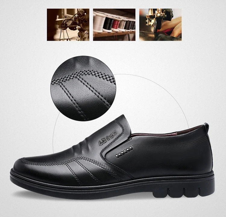 Sapato Masculino em Couro Tecnológico - Elegância e Conforto Diário