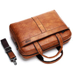 bolsa masculina transversal, caramelo