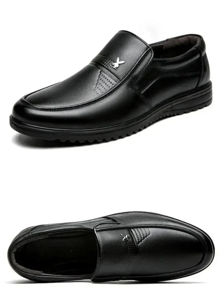 Sapato Social Masculino de Couro Tecnológico - Conforto e Sofisticação