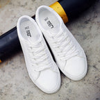 Tênis Feminino em Couro Genuíno - Casual e Durável para o Dia a Dia