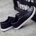 Tênis Feminino em Couro Genuíno - Casual e Durável para o Dia a Dia