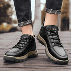 Tênis Masculino em Couro Tecnológico - Conforto e Estilo Diário