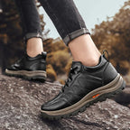 Tênis Masculino em Couro Tecnológico - Conforto e Estilo Diário