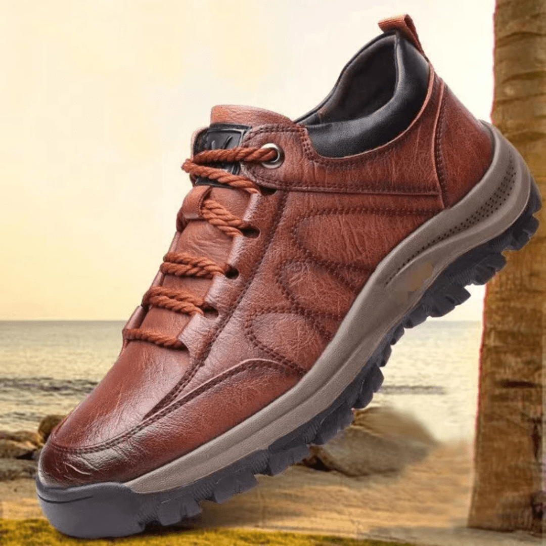 Tênis Masculino em Couro Tecnológico - Conforto e Estilo Diário